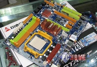 映泰128M显存TA790GX 非全固态主板的经典之选